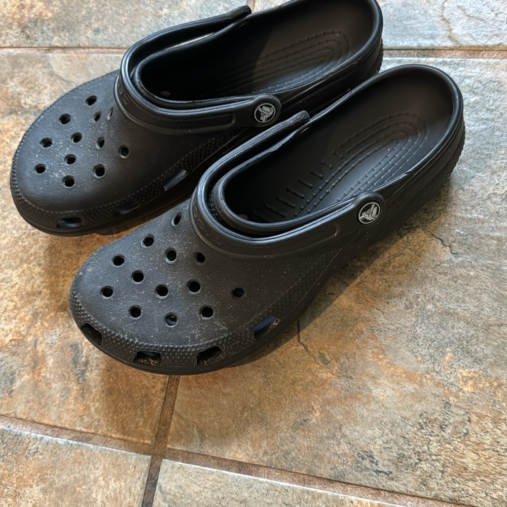 Black Classic Crocs - image 2